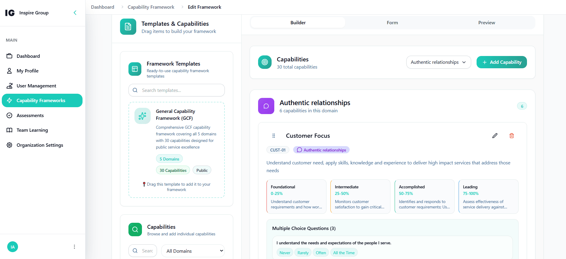 Caipabuild Dashboard